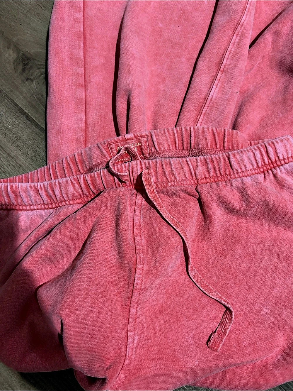 American Eagle AE everyday luxe Wide-Leg Sweatpant Pink